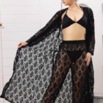 Nighty 4 Pieces Net Stuff 723